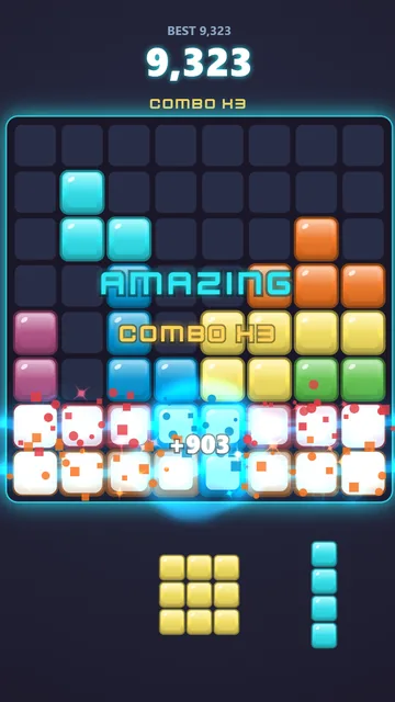 Two lines burst on a x3 combo