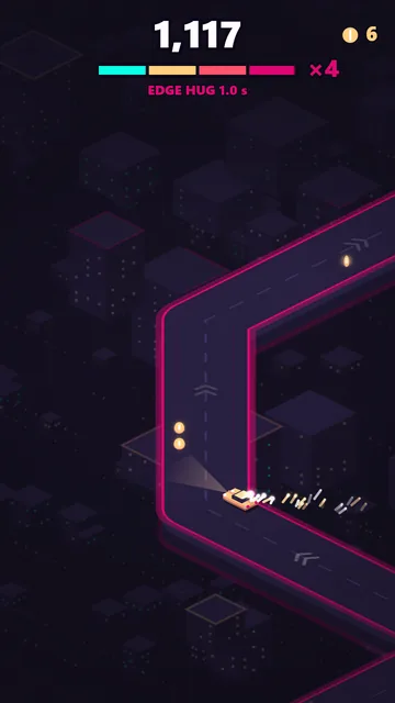 Hugging the edge builds the multiplier up to x4