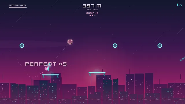 A fifth Perfect Release in a row, flinging off a crumbling anchor